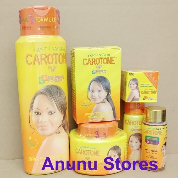 Carotone Brightening Body Products